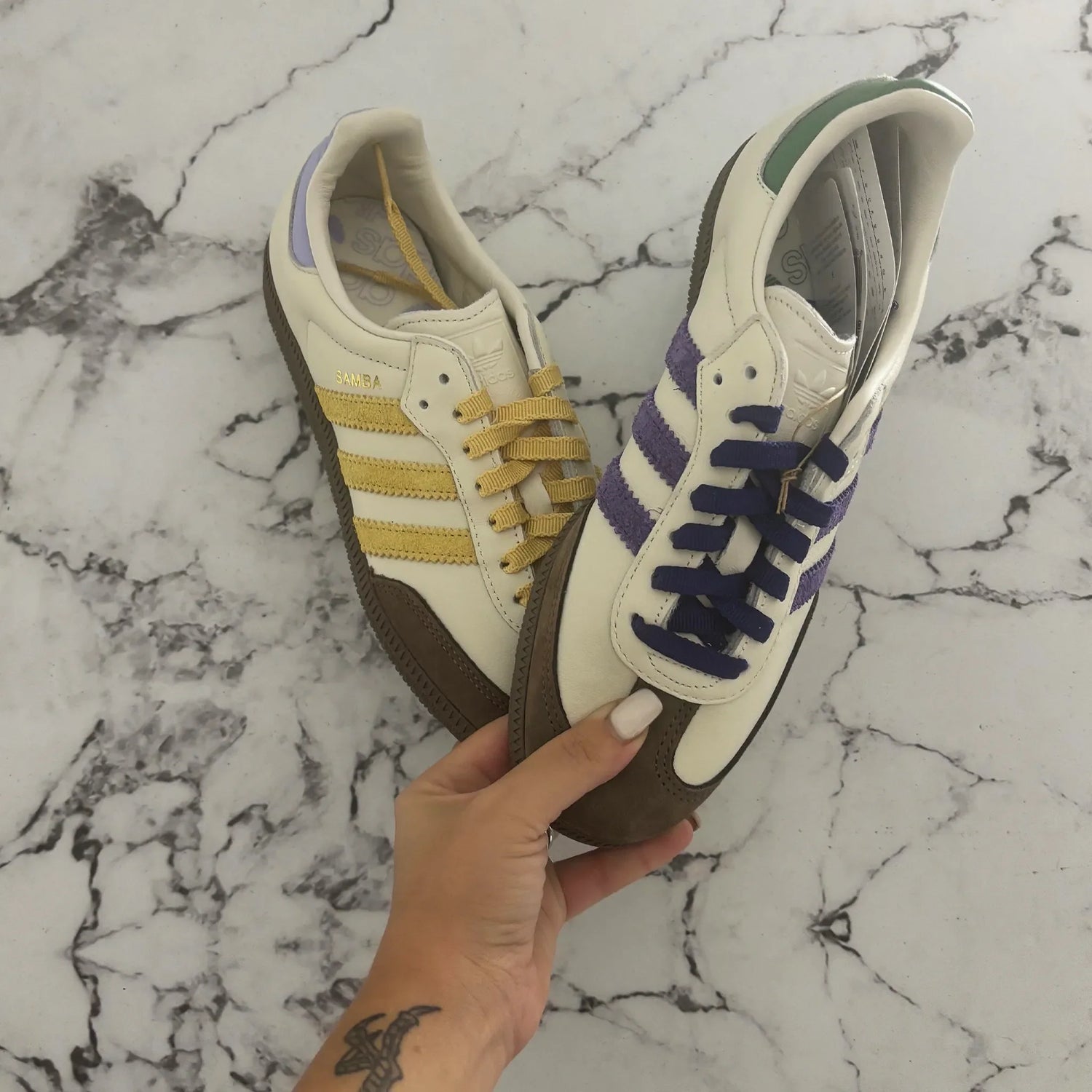 Step into style with the adidas Samba, available now in our curated collection.