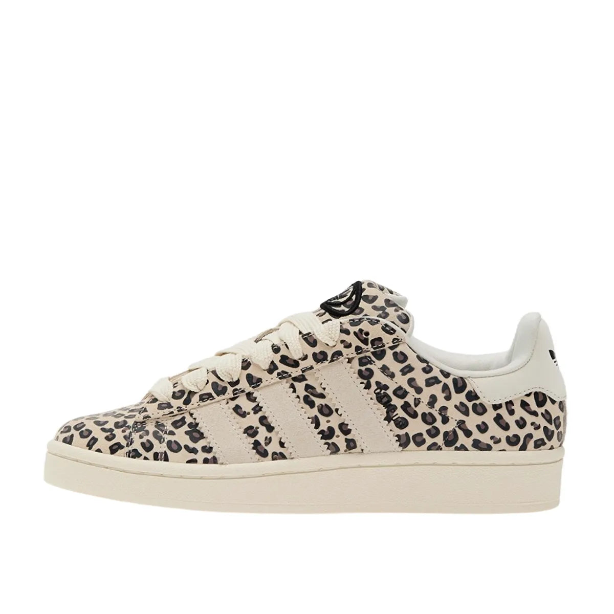 Adidas Campus 00s Leopard Women's sneakers, side view, model ID7041, leopard print.