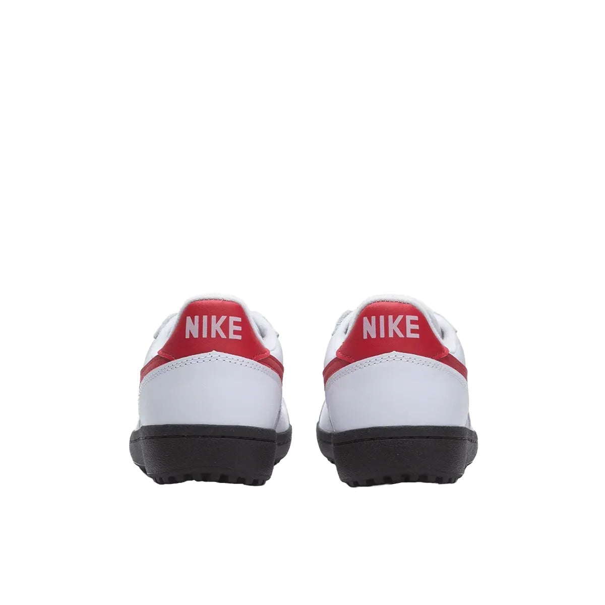 Nike Field General '82 SP sneakers, back view, model FQ8762-100, in white and varsity red.